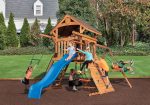 Adventure Summit XL 1 Wooden Swing Set - Image 2