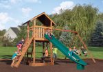 Olympian Outlook 1 Wooden Swing Set