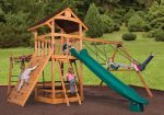 Olympian Outlook XL 1B Wooden Swing Set
