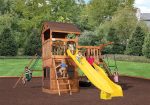 Olympian Outlook XL 3 Wooden Swing Set