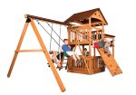 Olympian Treehouse XL 2 Swing Set - Image 7