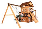Olympian Treehouse XL 3 Swing Set - Image 5