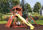 Classic - Titan Treehouse Jumbo 2 Wooden Swing Set (Discontinued)