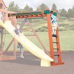 Classic - Olympian Peak Jumbo 1 Wooden Playset Website Price - Image 3
