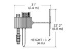 Classic - Olympian Treehouse Jumbo 4 Wooden Swing Set (Discontinued) - Image 3
