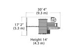 Classic - Olympian Peak Junior 3 Wooden Playset (Discontinued) - Image 2