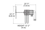 Classic - Olympian Treehouse Jumbo 6 Wooden Swing Set (Discontinued) - Image 2