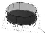 Jumbo Oval Springfree Trampoline O200 - Image 5
