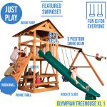 Olympian Treehouse XL 1 Swing Set - Image 5