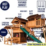 Titan Treehouse XL 10 Swing Set - Image 7