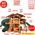 Titan Treehouse XL 7 Swing Set - Image 5