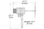 Titan Treehouse XL 1 Swing Set - Image 3