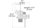 Titan Treehouse XL 7 Swing Set - Image 7