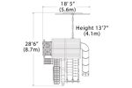 Titan Treehouse XL 8 Swing Set - Image 6