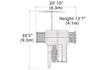 Titan Treehouse XL 9 Swing Set - Image 8