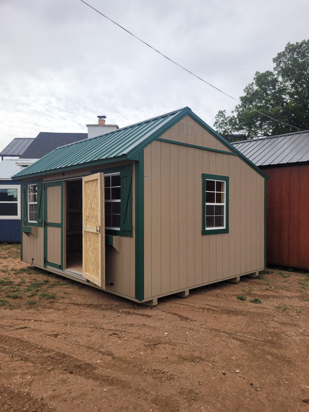 12x16 Garden Shed, Lubbock, TX. Area Only - Image 6