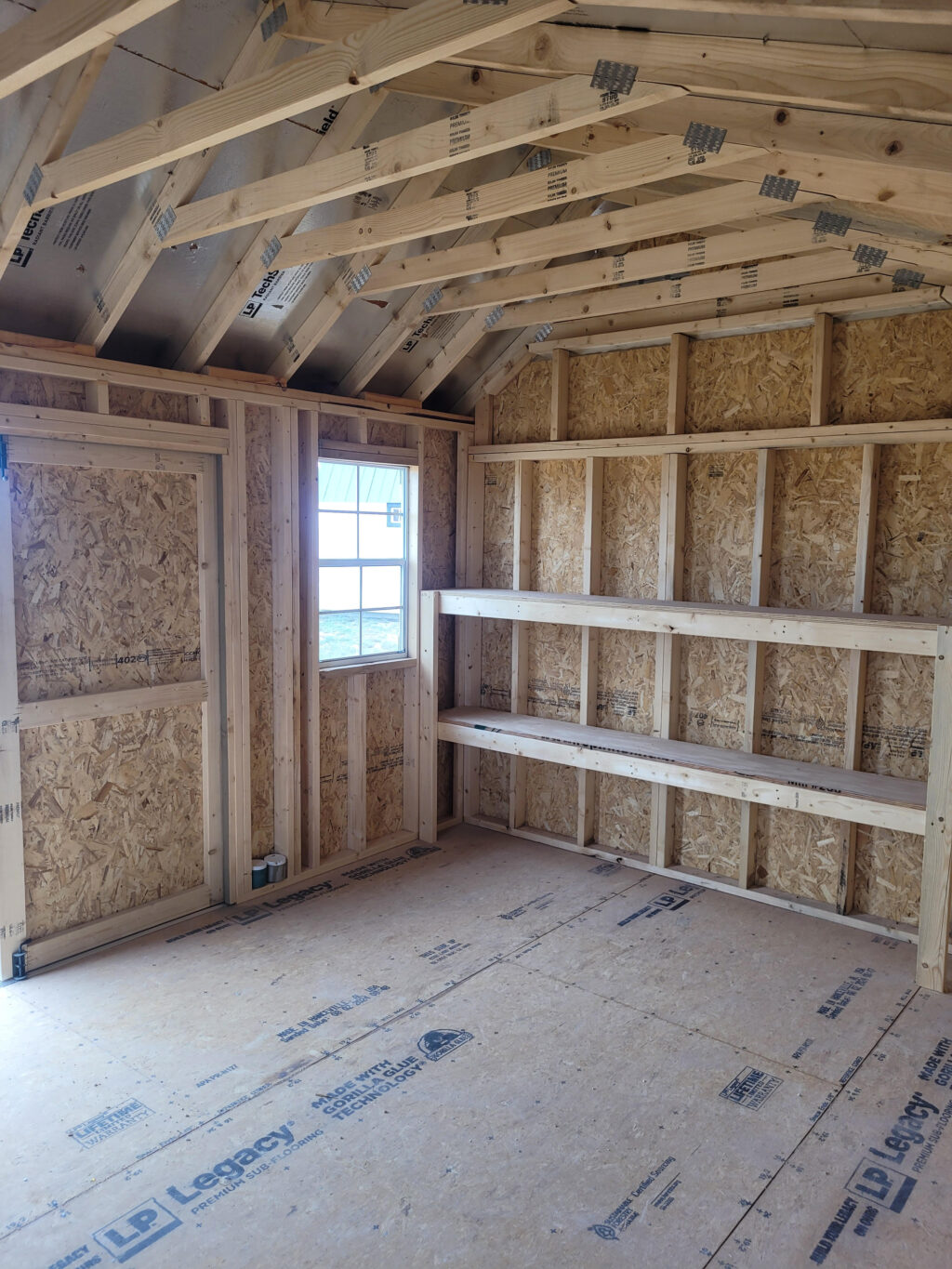 12x16 Garden Shed, Lubbock, TX. Area Only - Image 4