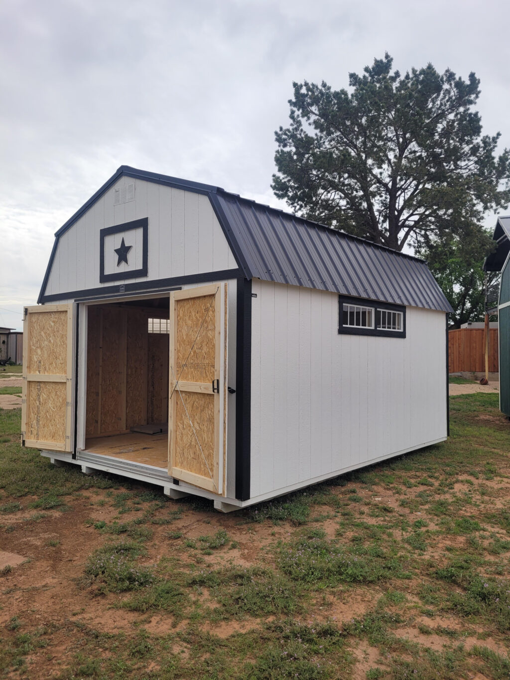 12x16 Lofted Barn, Lubbock, TX. Area Only- SOLD