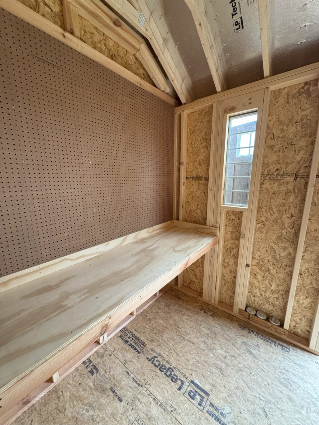 8x18 Chalet Shed, Aubrey, TX. Area Only - Image 6