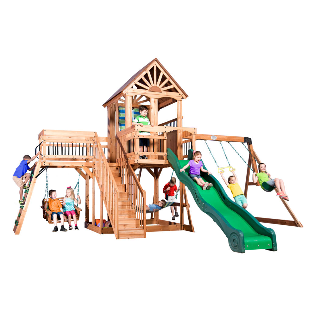 Caribbean Swing Set