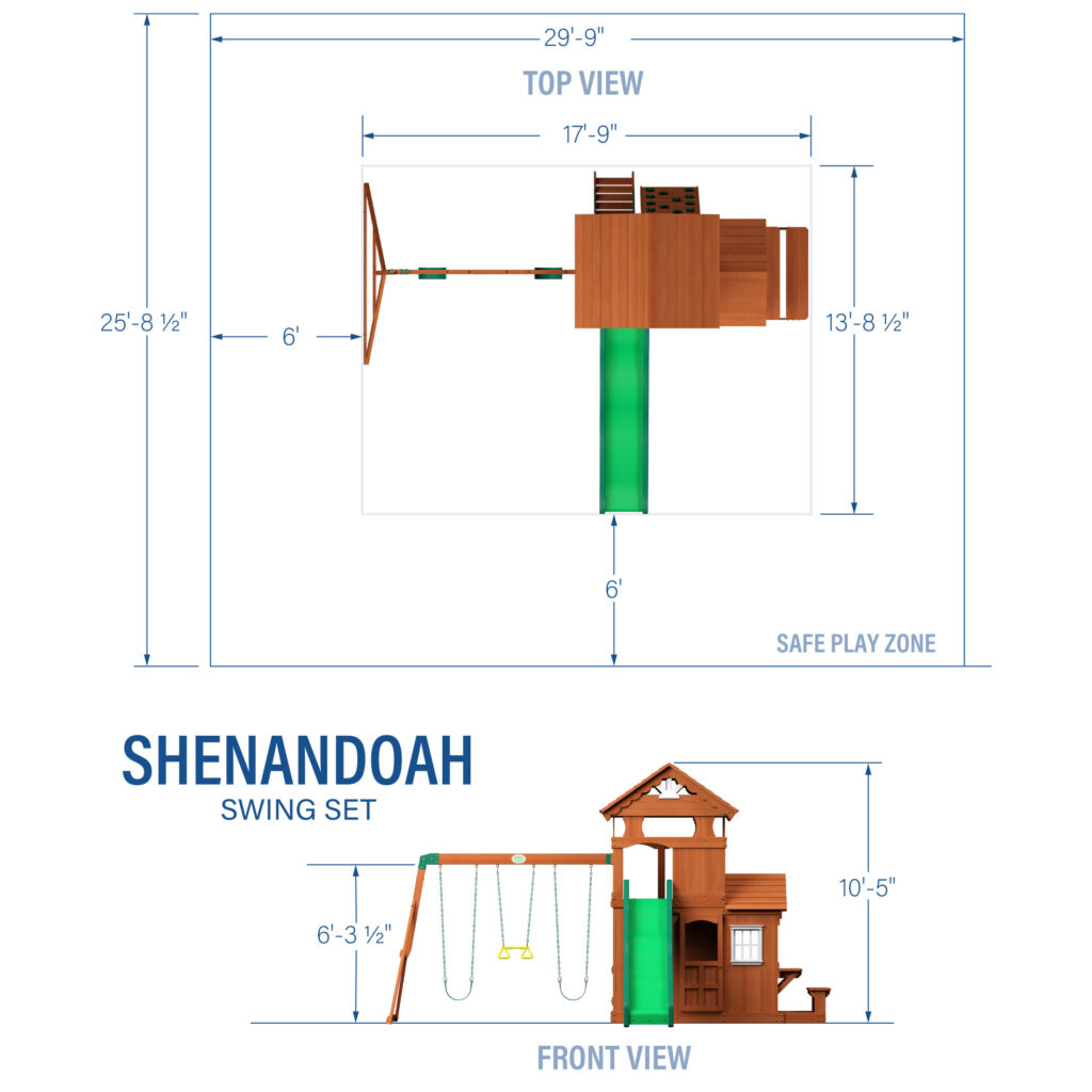 Shenandoah Swing Set - Image 4
