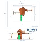 Skyfort ll Swing Set - Image 3