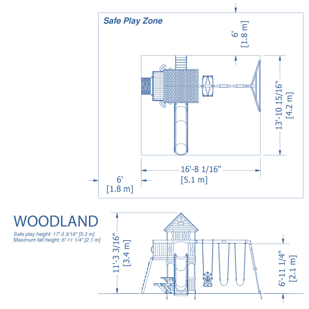 Woodland Swing set - Image 4