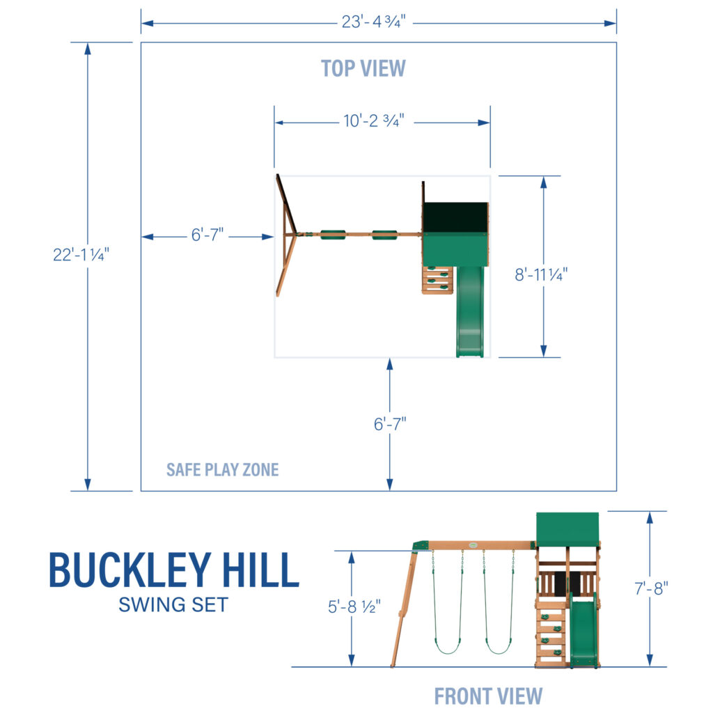 Buckley Hill Swing Set - Image 4