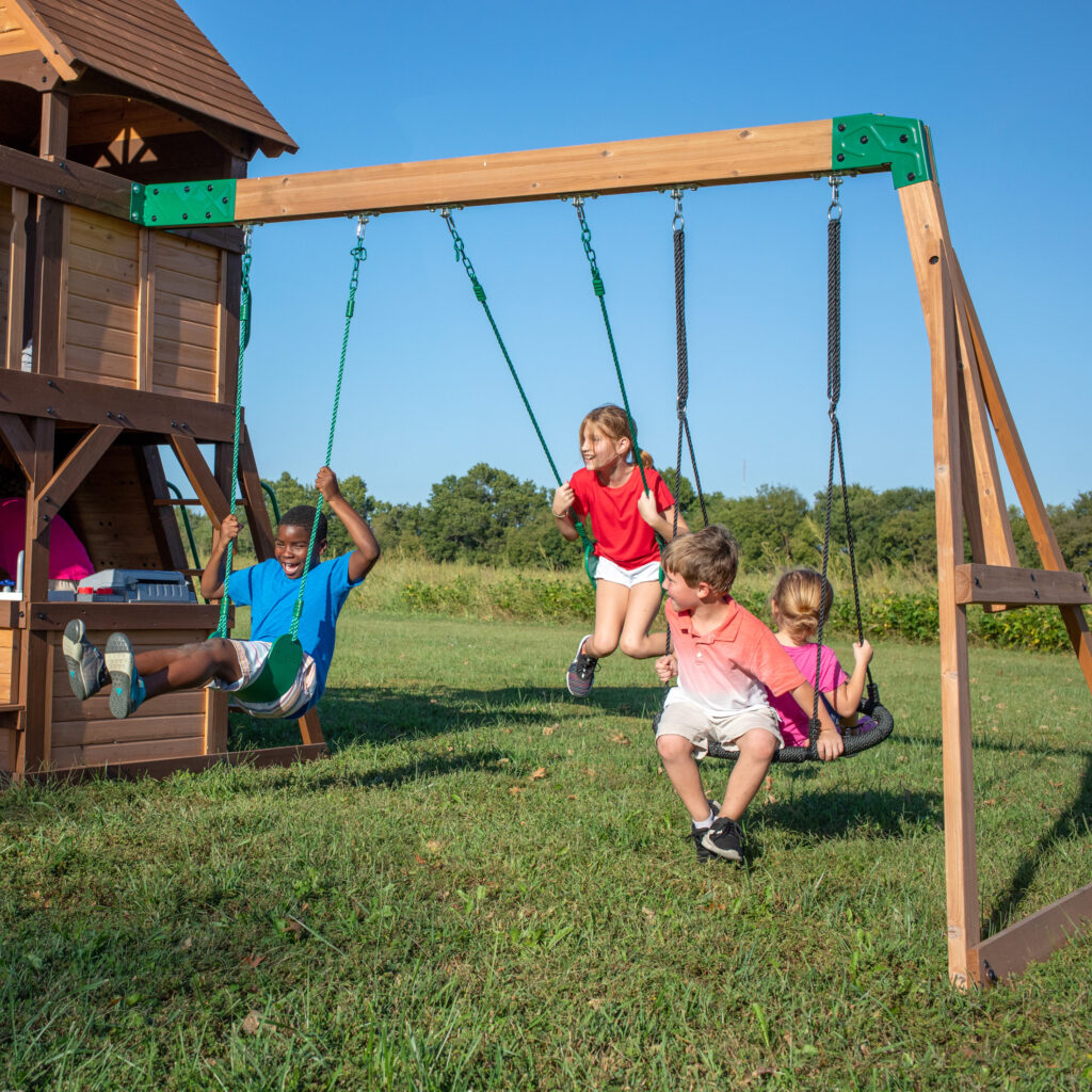Cedar Cove Swing Set - Image 4