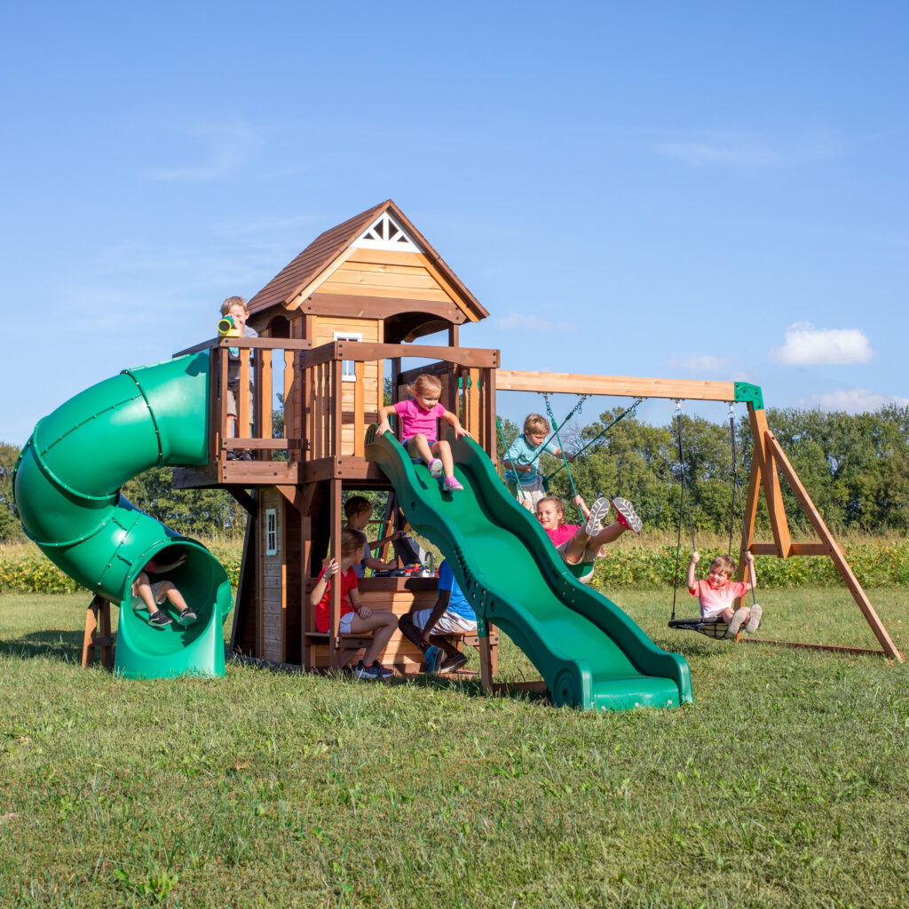 Cedar Cove Swing Set - Image 5