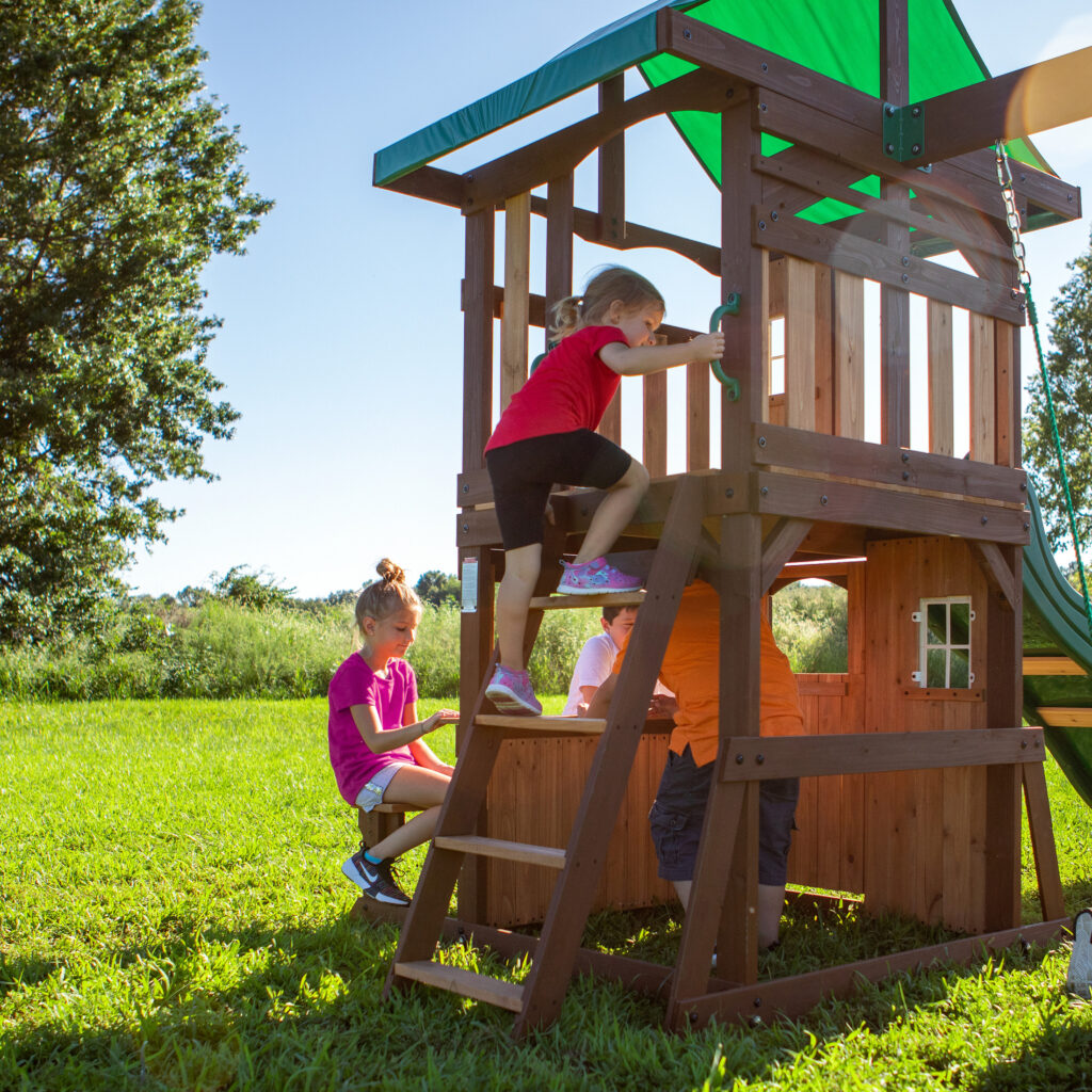 Lakewood Wooden Swing Set - Image 3