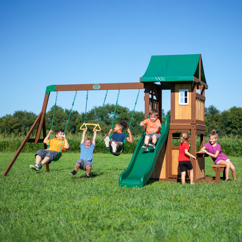 Lakewood Wooden Swing Set - Image 6