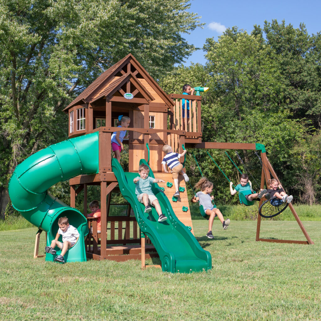 Skyfort ll with Spiral Tube Slide - Image 6