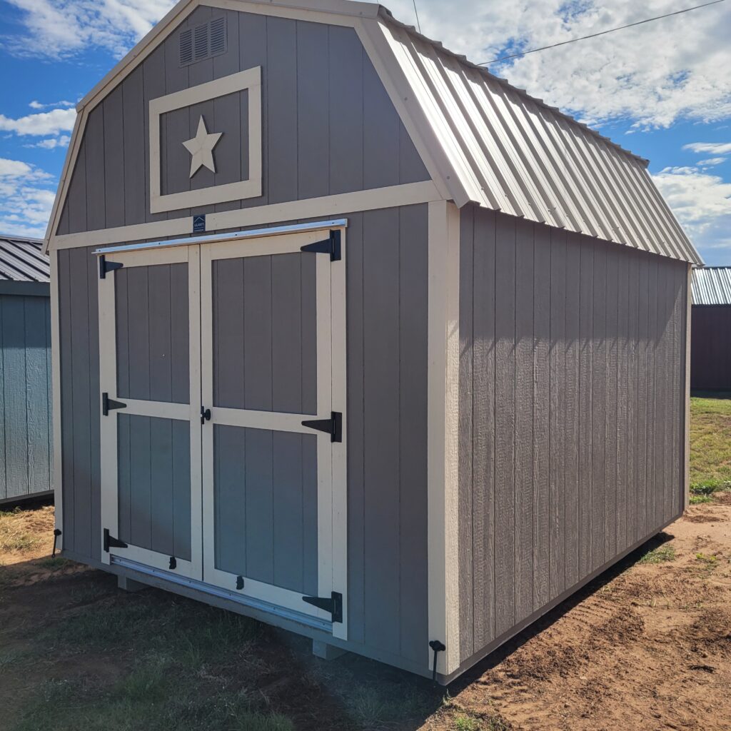 10x12 Lofted Barn- Lubbock/Wolfforth Area Only