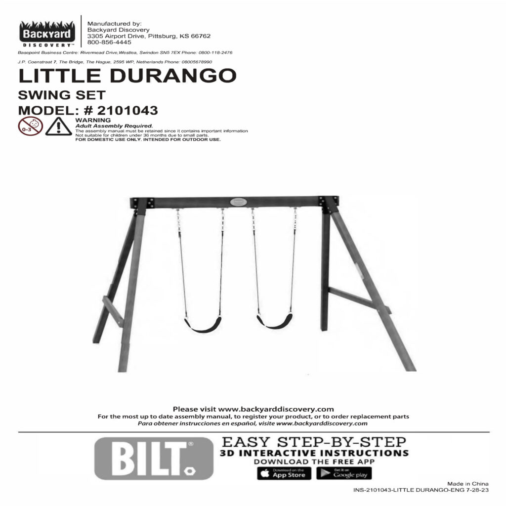 Heavy-Duty-Durango Swing Set - Image 10