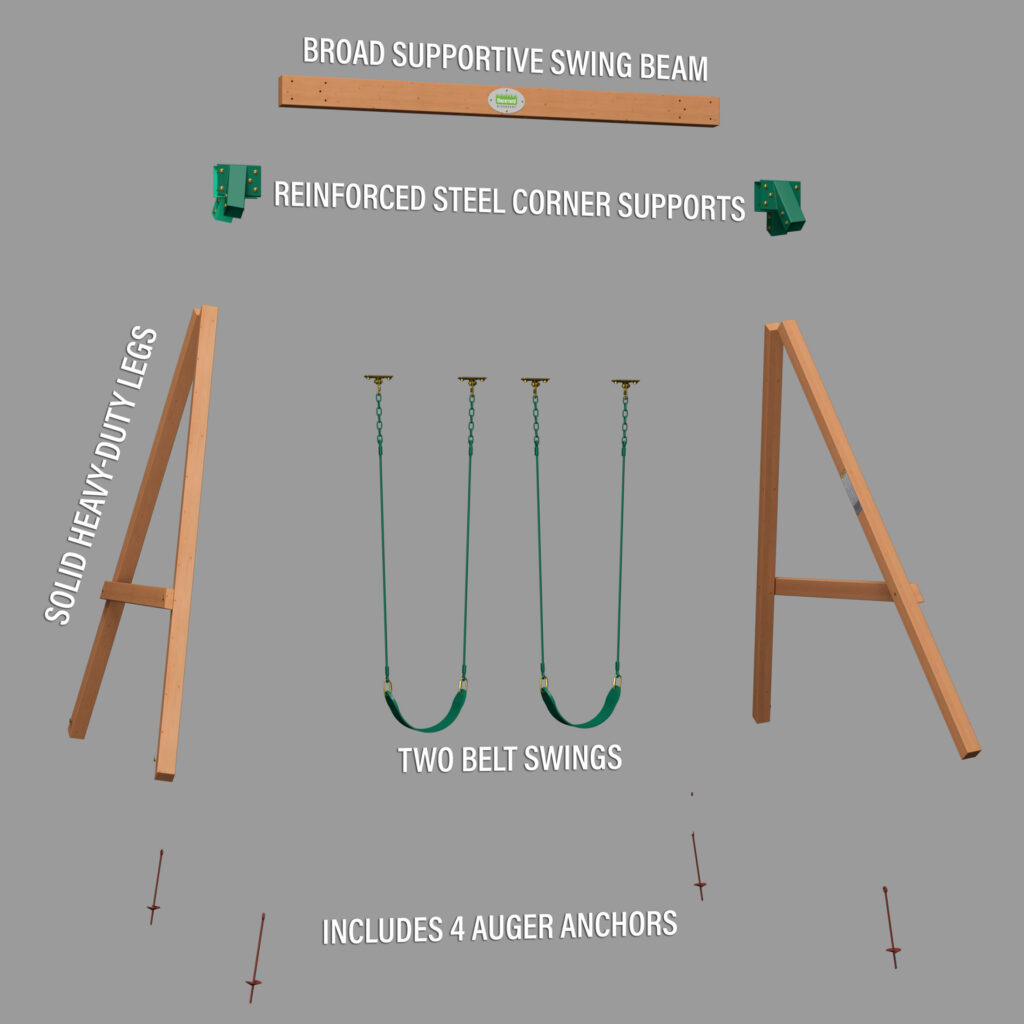 Heavy-Duty-Durango Swing Set - Image 9