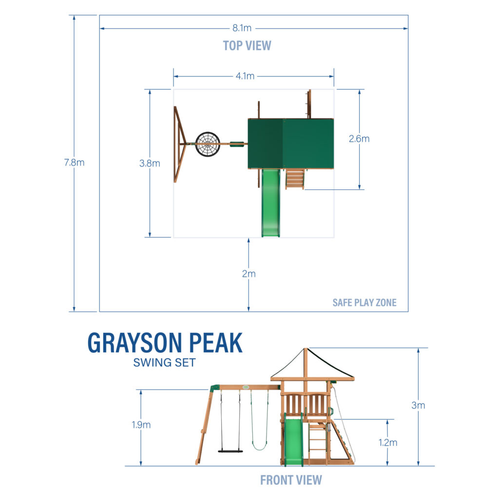 Grayson Peak Swing Set - Image 4