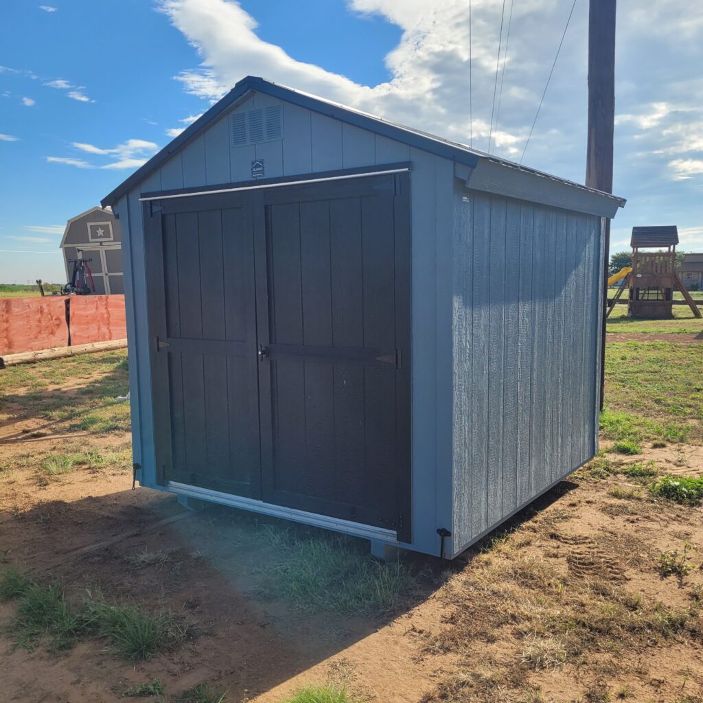 8x8 Essential Shed- Lubbock/Wolfforth Area Only