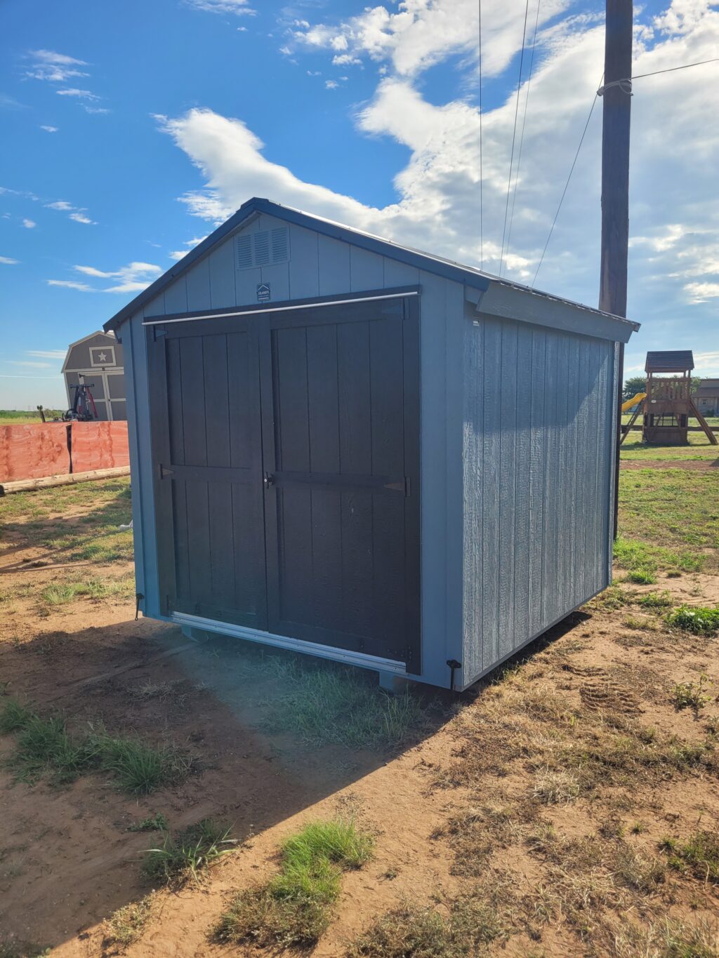 8x8 Essential Shed- Lubbock/Wolfforth Area Only