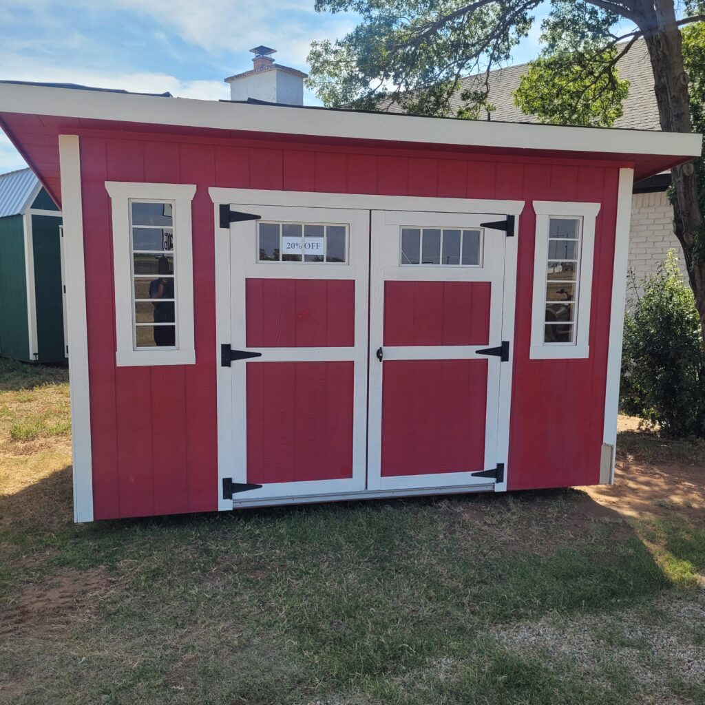 8x12 Studio Shed- Reduced Price- Lubbock Area Only