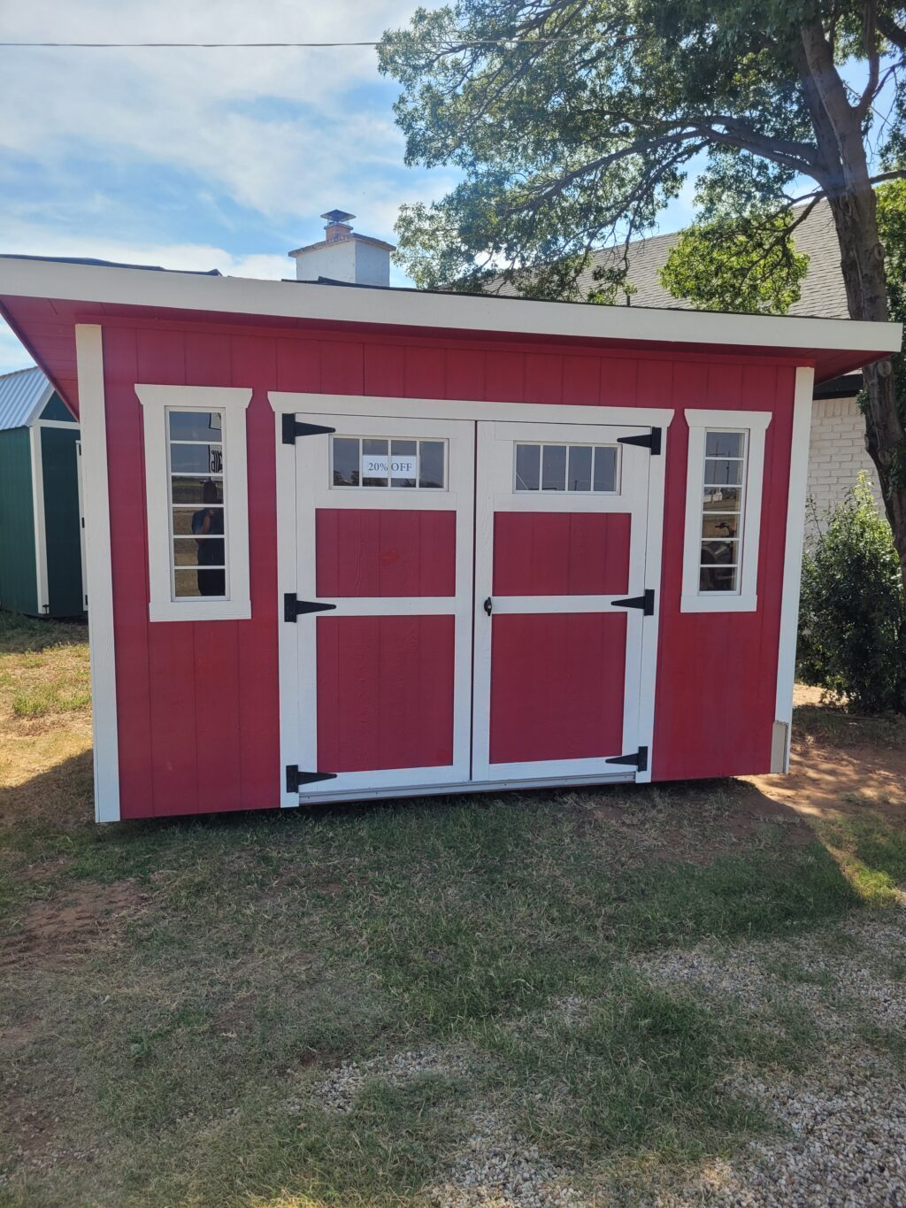 8x12 Studio Shed- Reduced Price- Lubbock Area Only