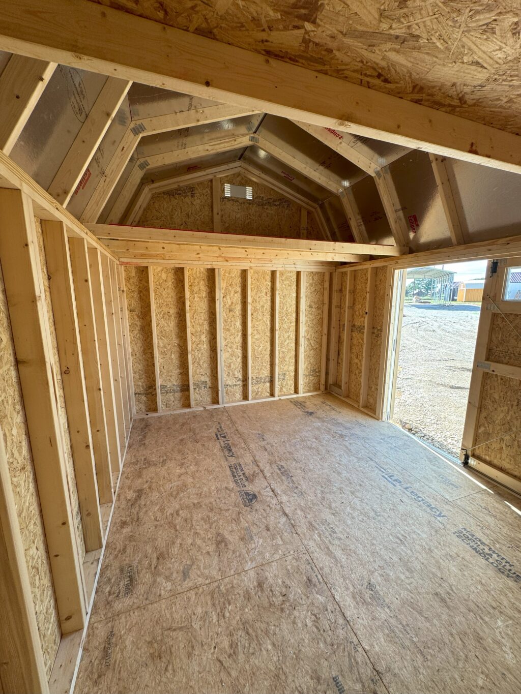 10 x 14 Lofted Barn with Side-entry, North TX. Area Only - Image 6
